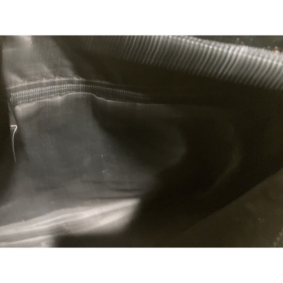 Vintage 90s Versace Parums Nylon & Patent Shoulder Bag - Picture 6 of 11